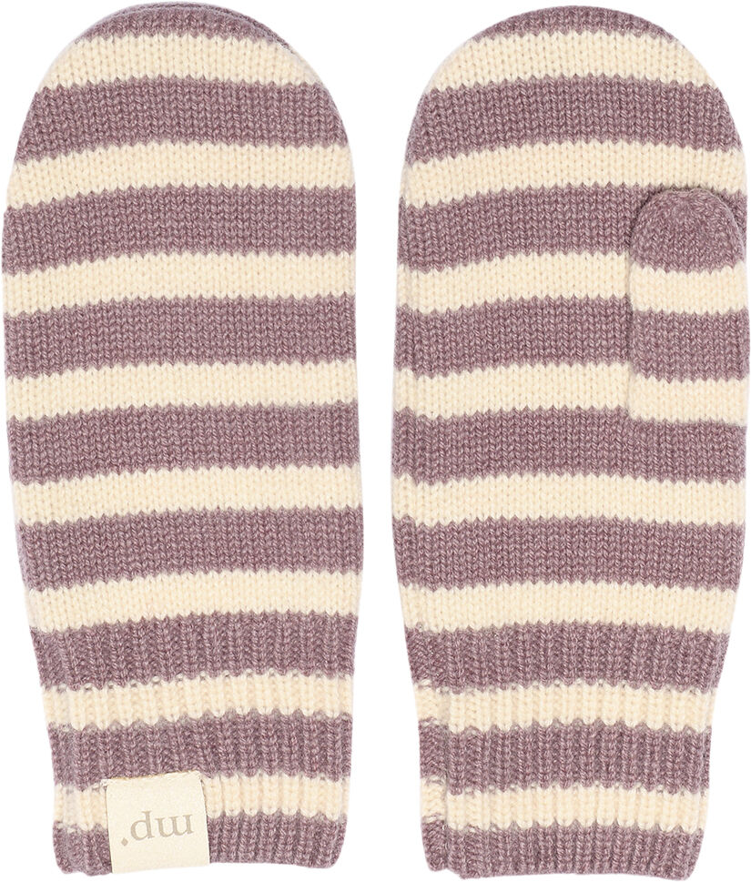 Bergen striped mittens