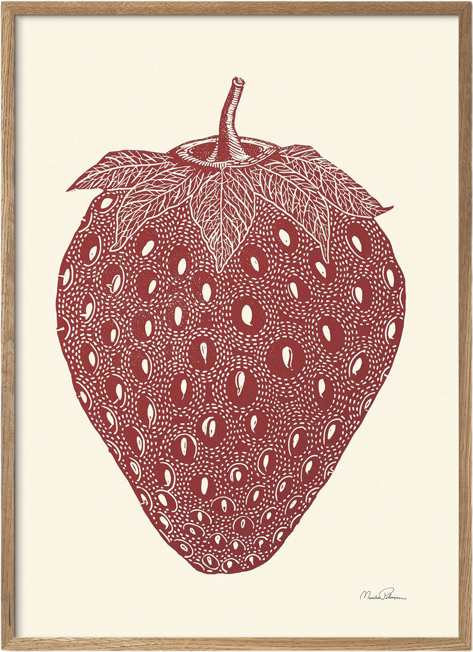 Monika Petersen Art Prints - Strawberry