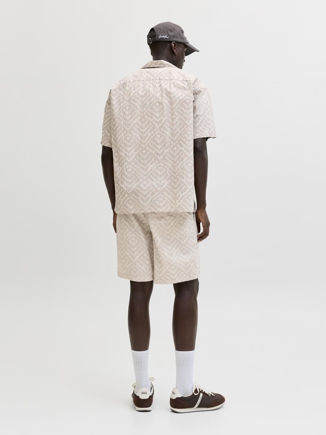 Jjmilo Seersucker Resort Shirt Ss