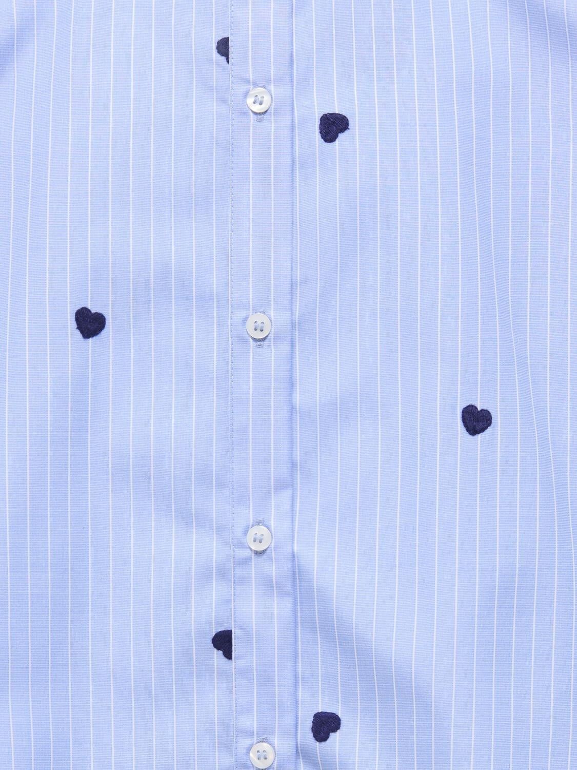 KOGNEW LINAGRACE LS ST. EMB SHRT WVN