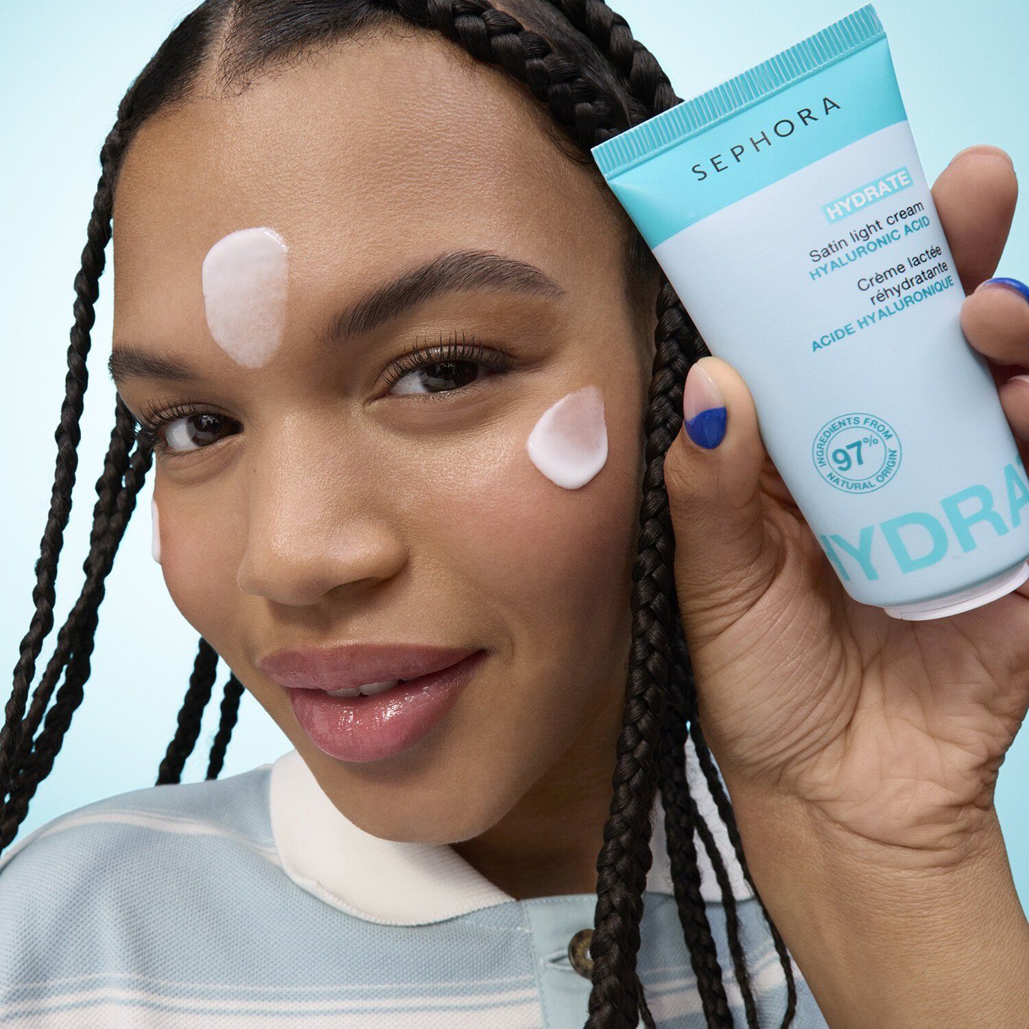 HYDRATE - &Aring;terfuktande mj&ouml;lkig kr&auml;m med hyaluronsyra