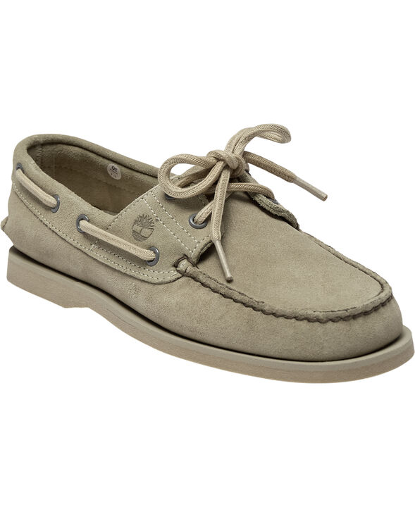 CLASSIC BOAT BOAT SHOE LT GREEN SUE
