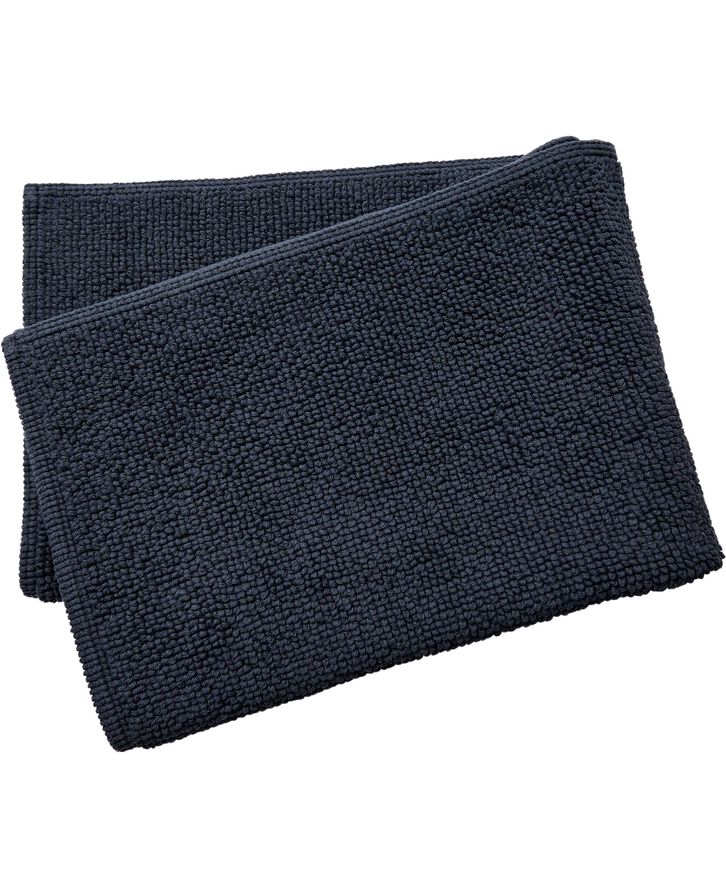 Bathmat stonewashed 60x90 total eclipse GOTS