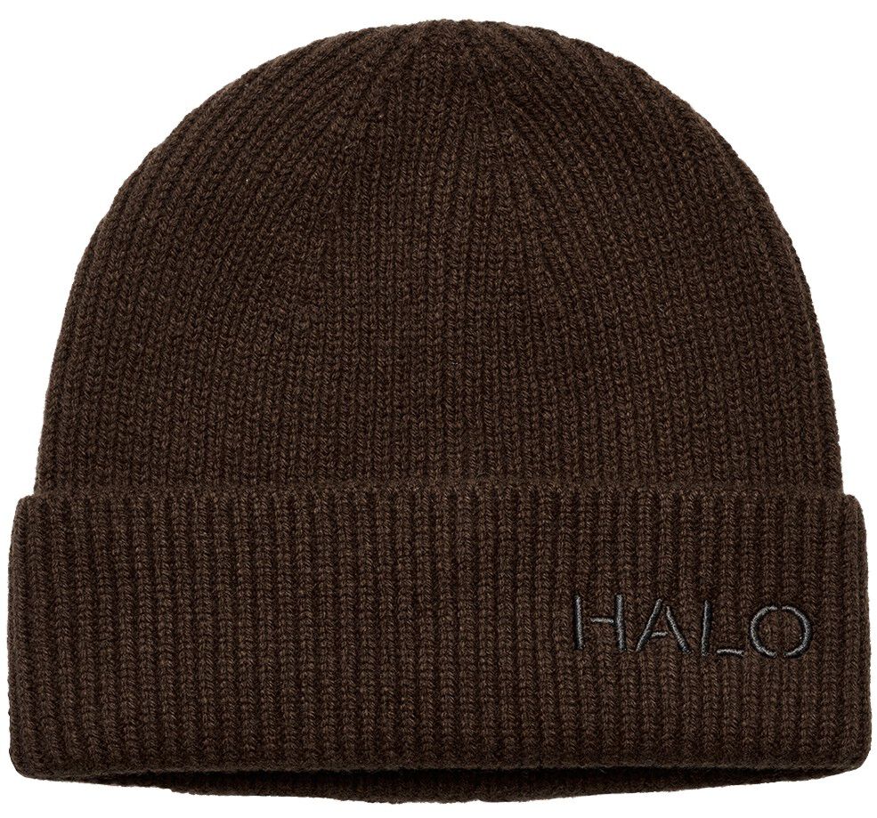 HALO WOOL RIB BEANIE
