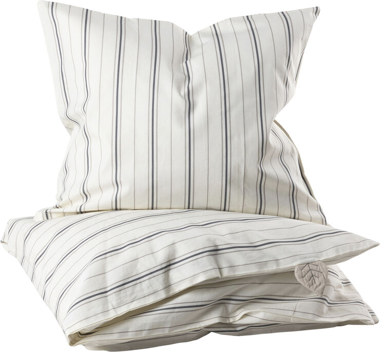 Sengetøj, baby, cream stripe
