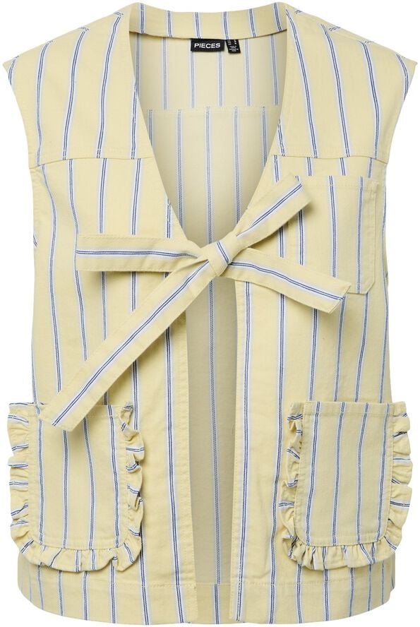 PCBILLO TIE DENIM VEST