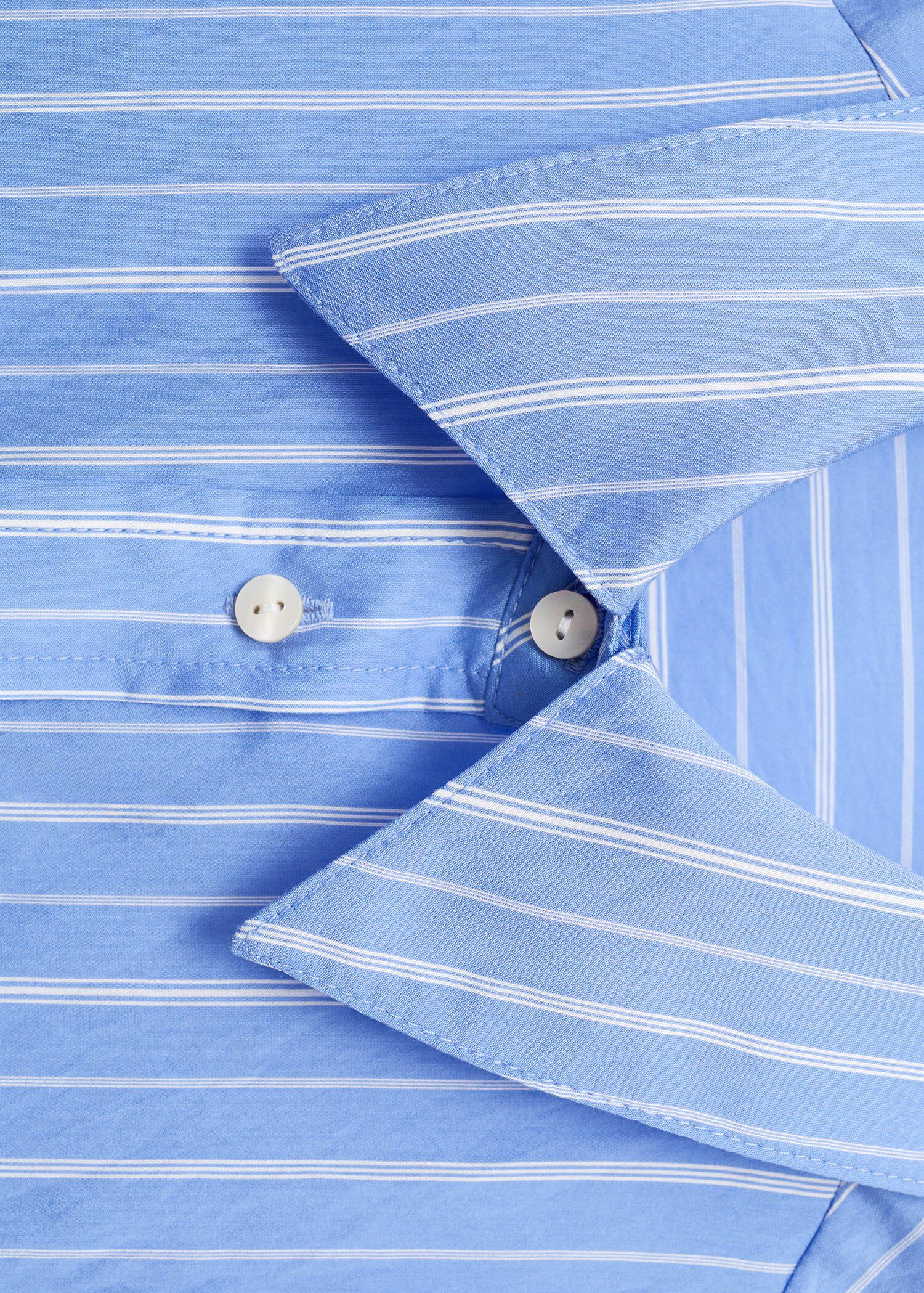 Striped straight shirt