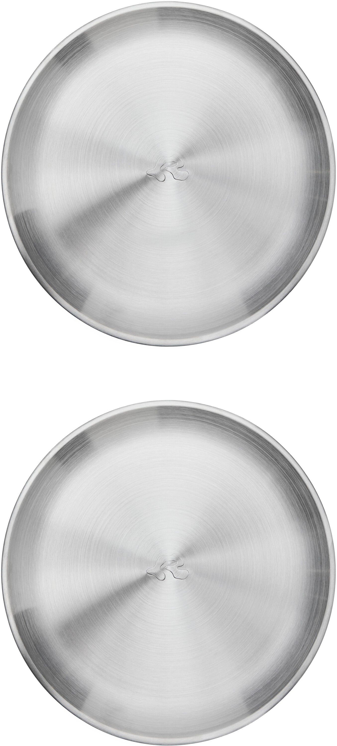 Stainless Steel 2-Pack Plates