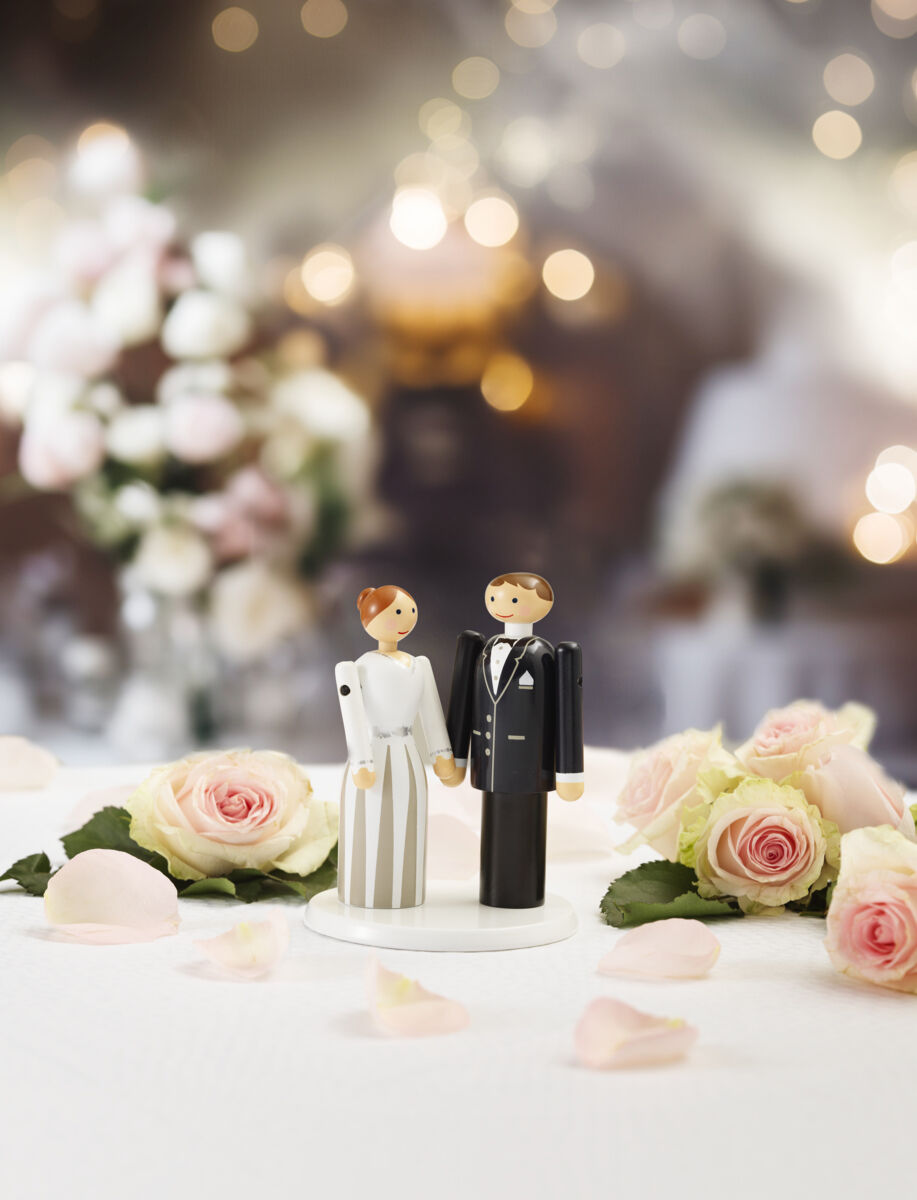 Platform til brudeparret hvid