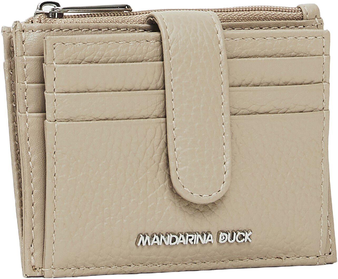 MELLOW LEATHER WALLET / WARM TAUPE