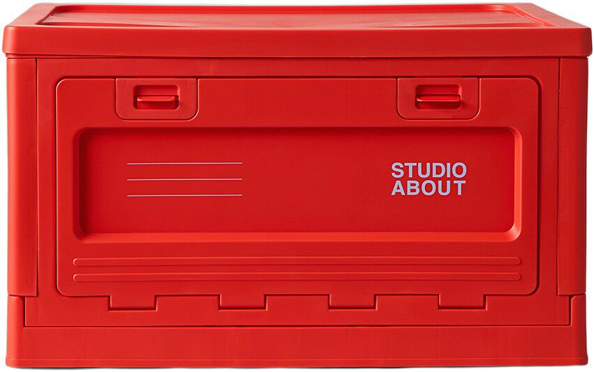 BOX, LARGE, RED