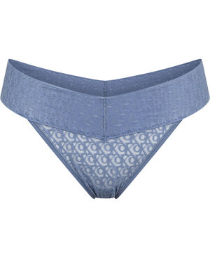 CK Monogram Lace Low Rise Briefs