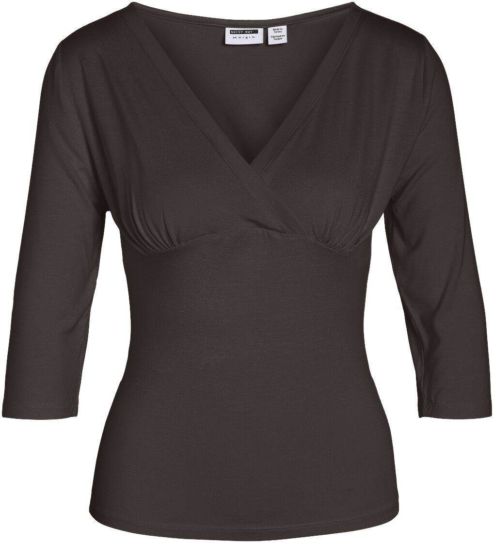 Nmjune 3/4 V-Neck Top