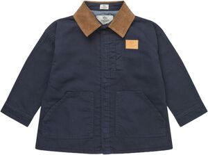 TWILL JACKET W. CORDUROY COLLAR