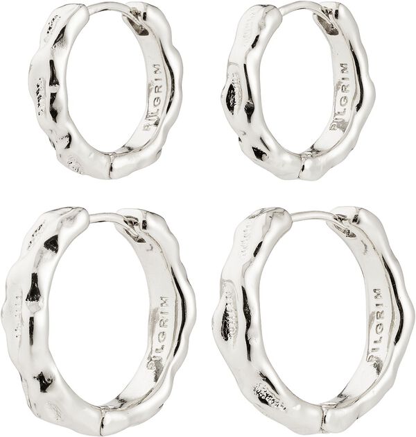 DARBY øreringe sølvbelagt