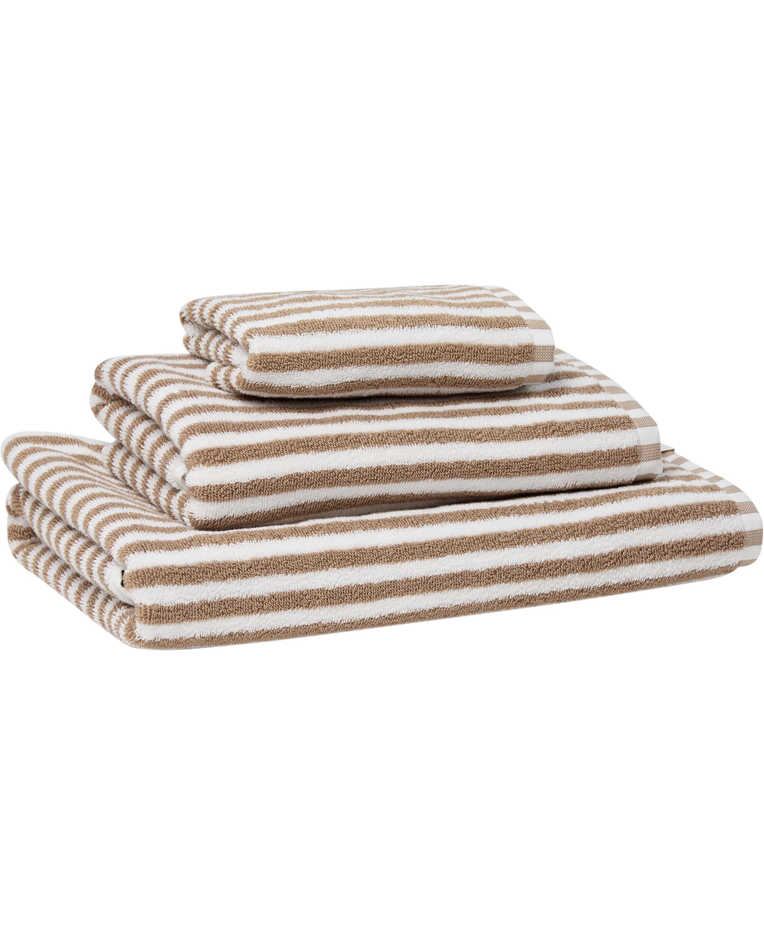 Stripe h&aring;ndkl&aelig;de GOTS