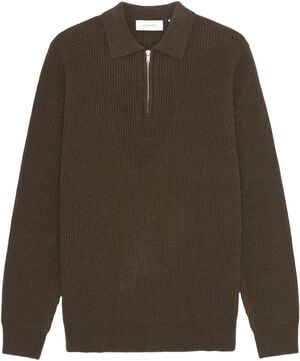 Elinor Zipper Polo Knit