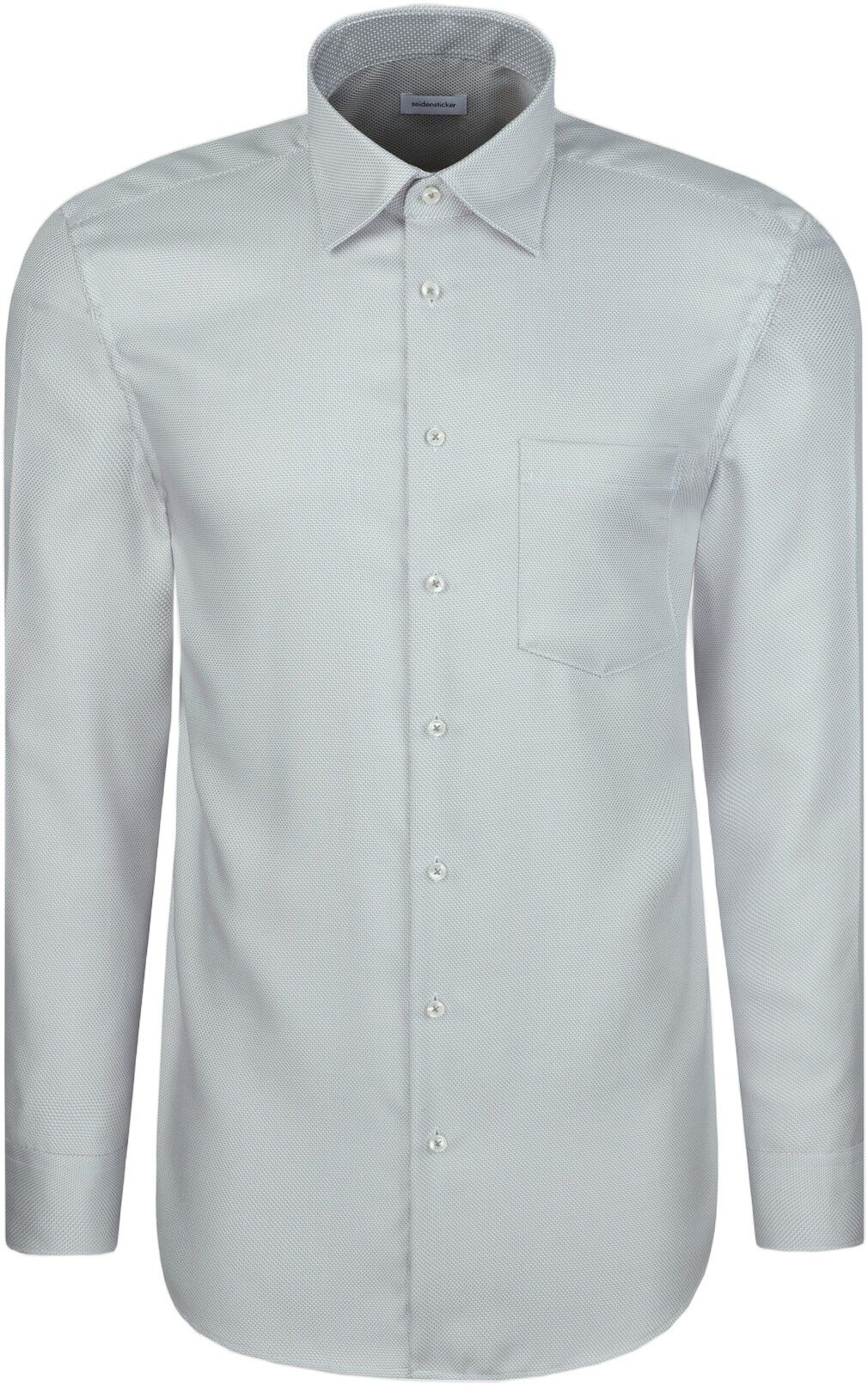 Business shirt Regular 1/1 Covered-Button-Down-Collar Struc