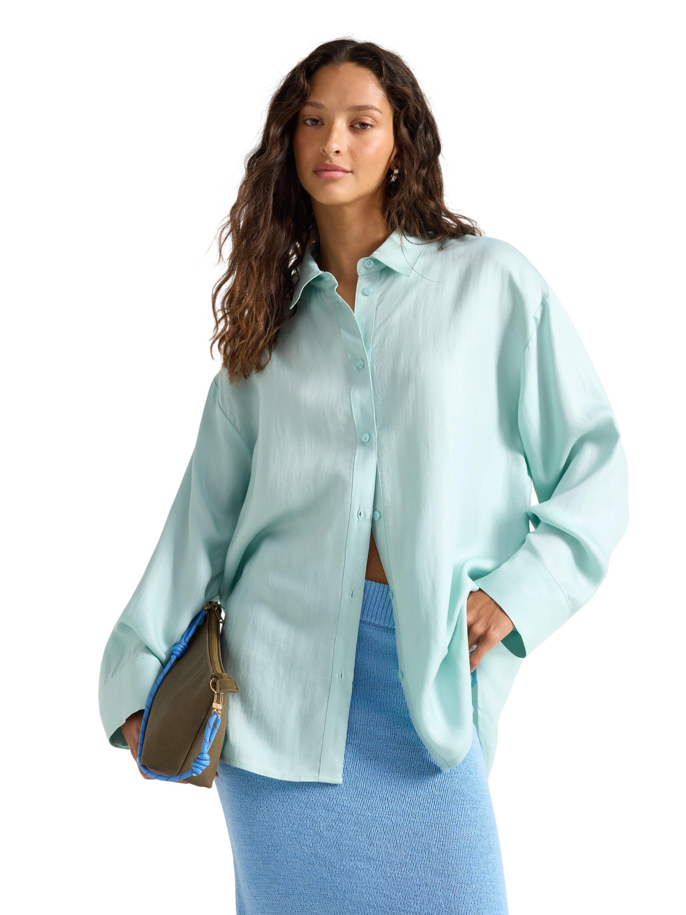 Woven shirt in lyocell with a relax