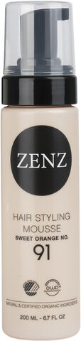 Zenz Organic Styling 91 Hair Styling Mousse Orange 200 ML