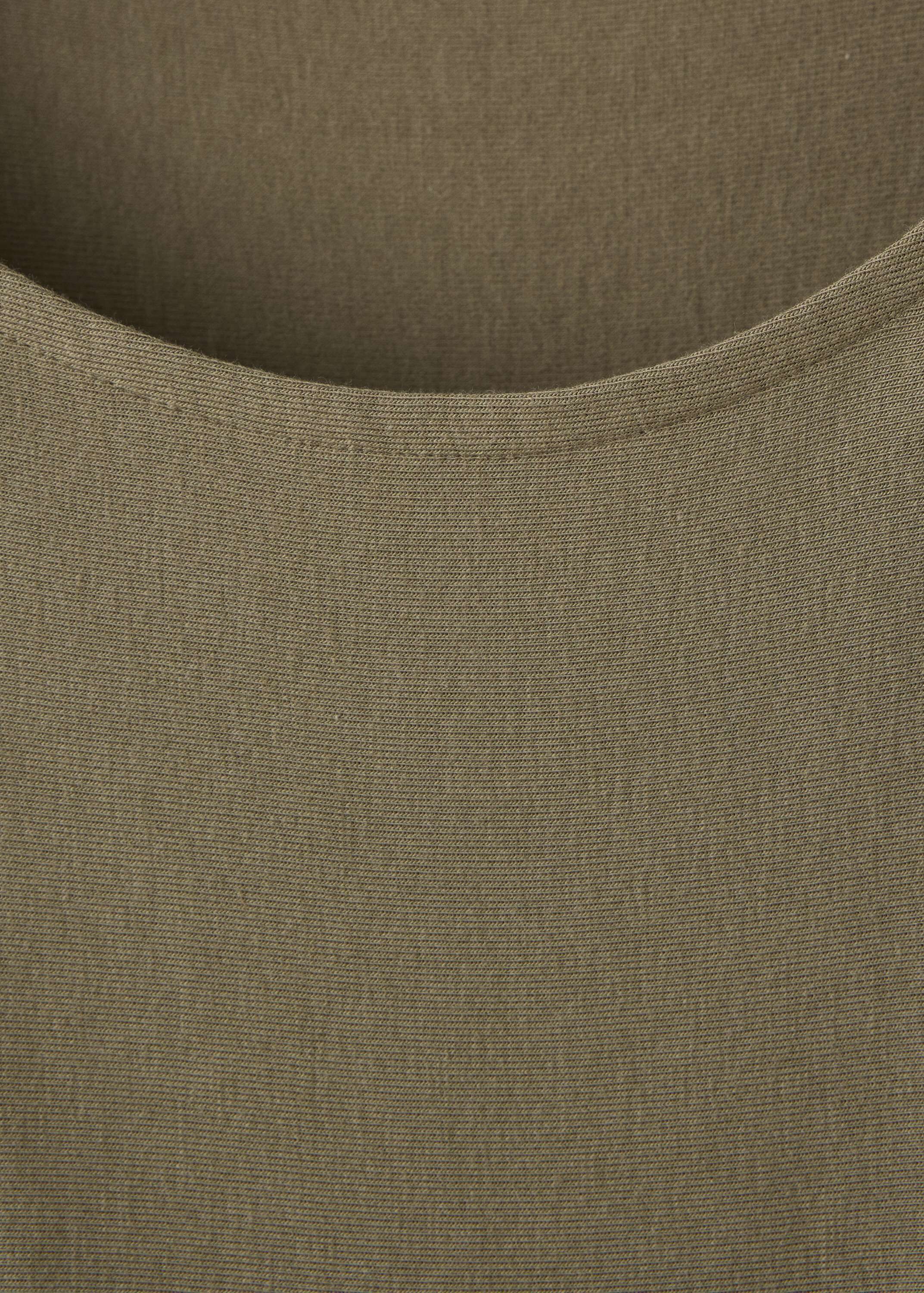 Gathered blouse with wide elasticat