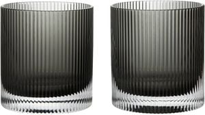 Ripple Tumbler Glasses - Set of 2 -