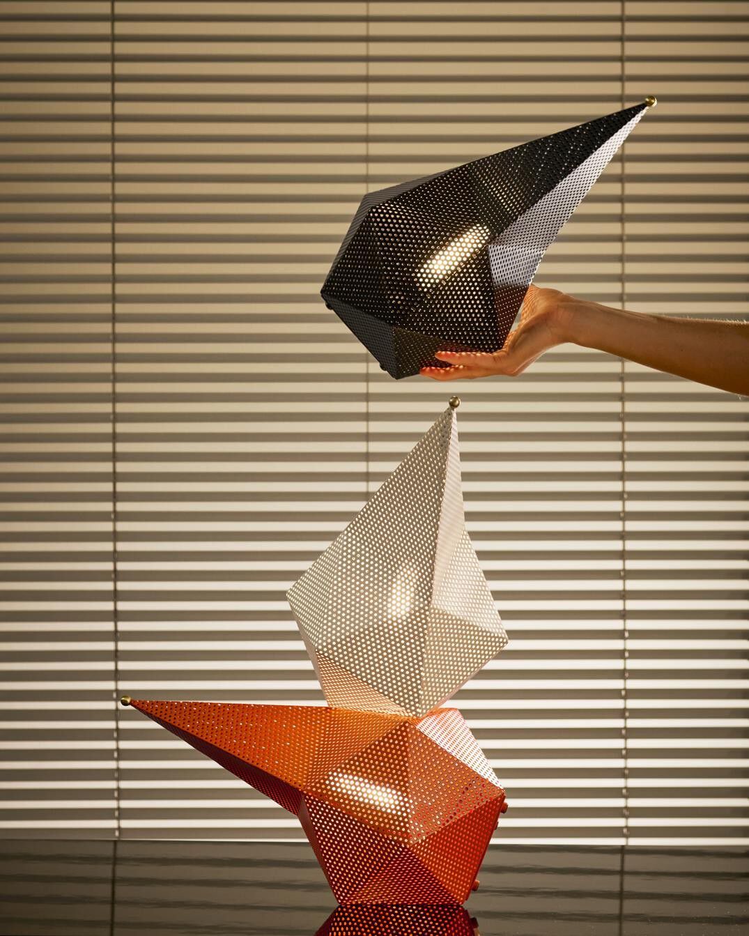 Bagdad Portable Lamp, EU (Shade: Cream White Semi Matt)