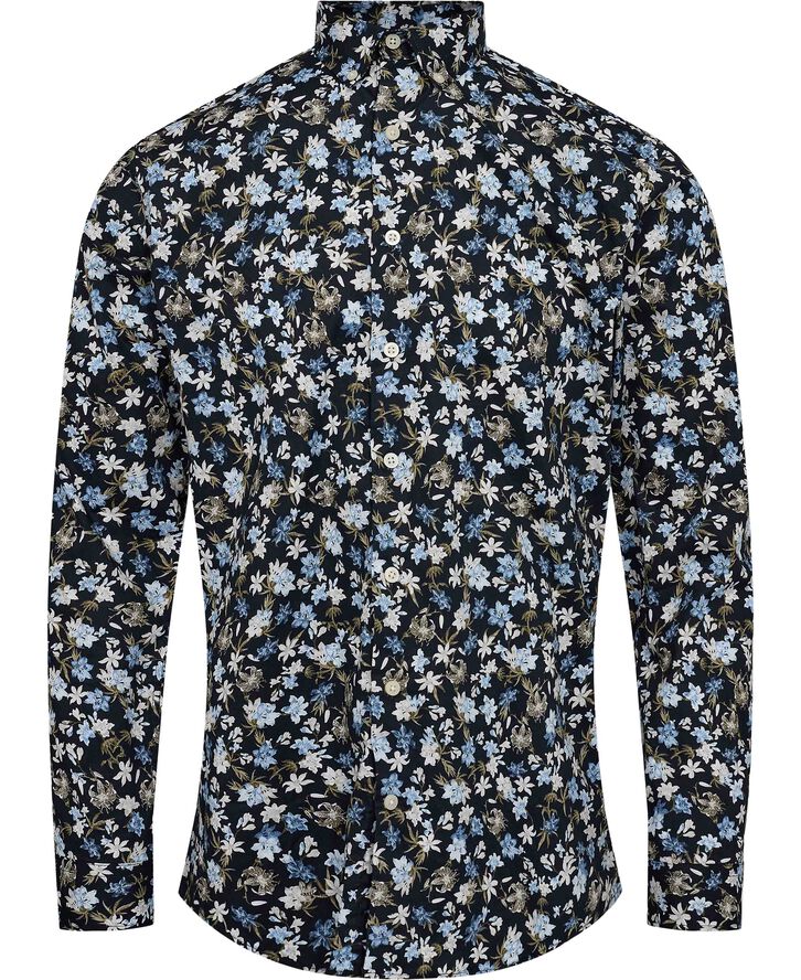 AOP floral shirt L/S