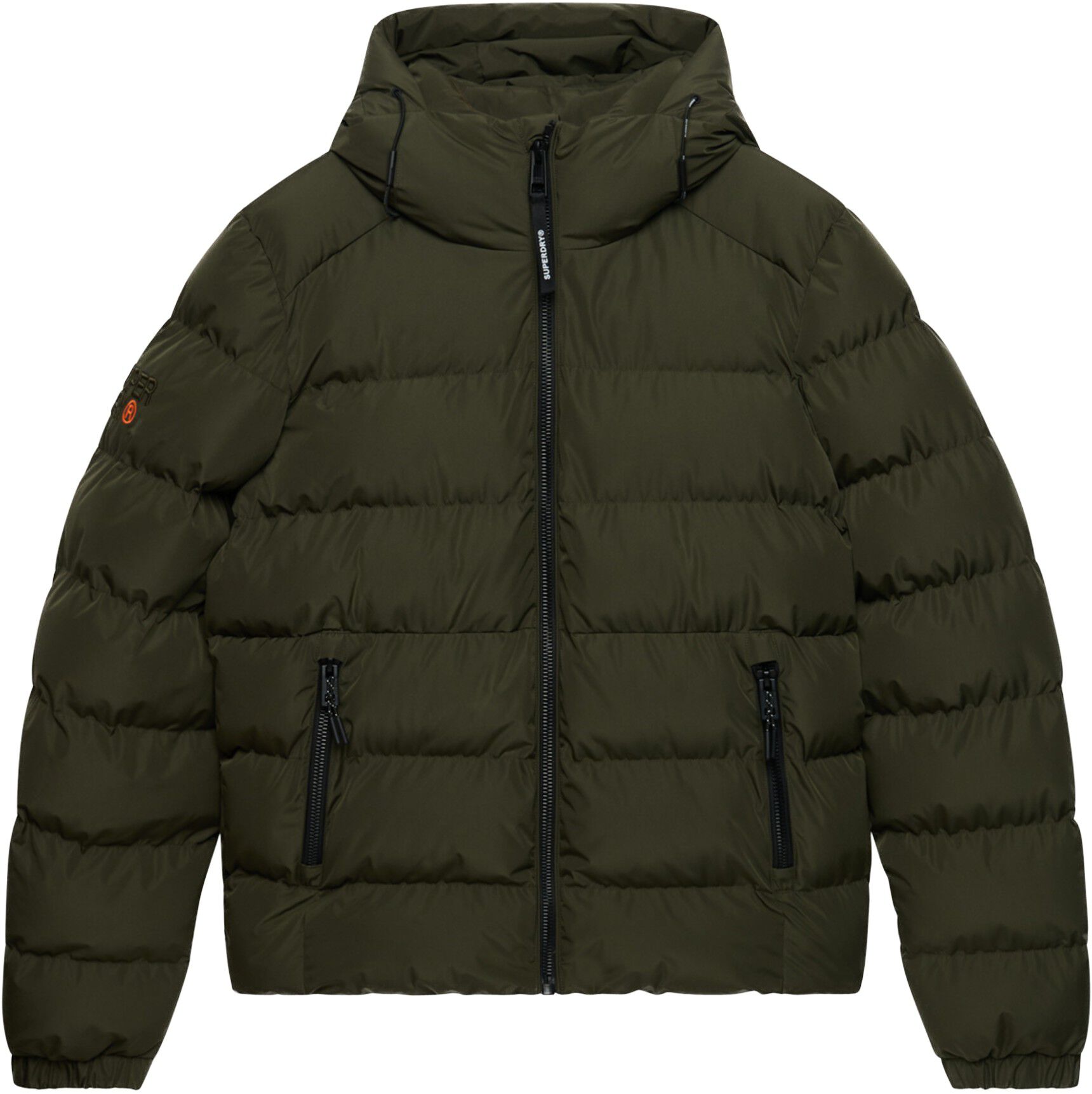 HOODED SPORTS PUFFER JACKET