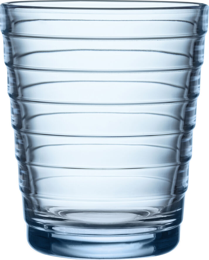Aino Aalto 22 cl glas - aqua 2 stk