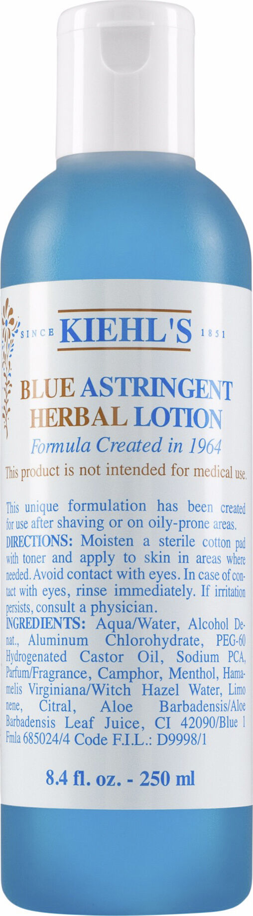 Blue Astringent Herbal Lotion
