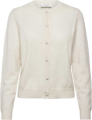 RWLaica Cashmere LS Pointelle Cardigan