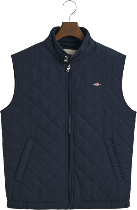 QUILTED WINDCHEATER VEST