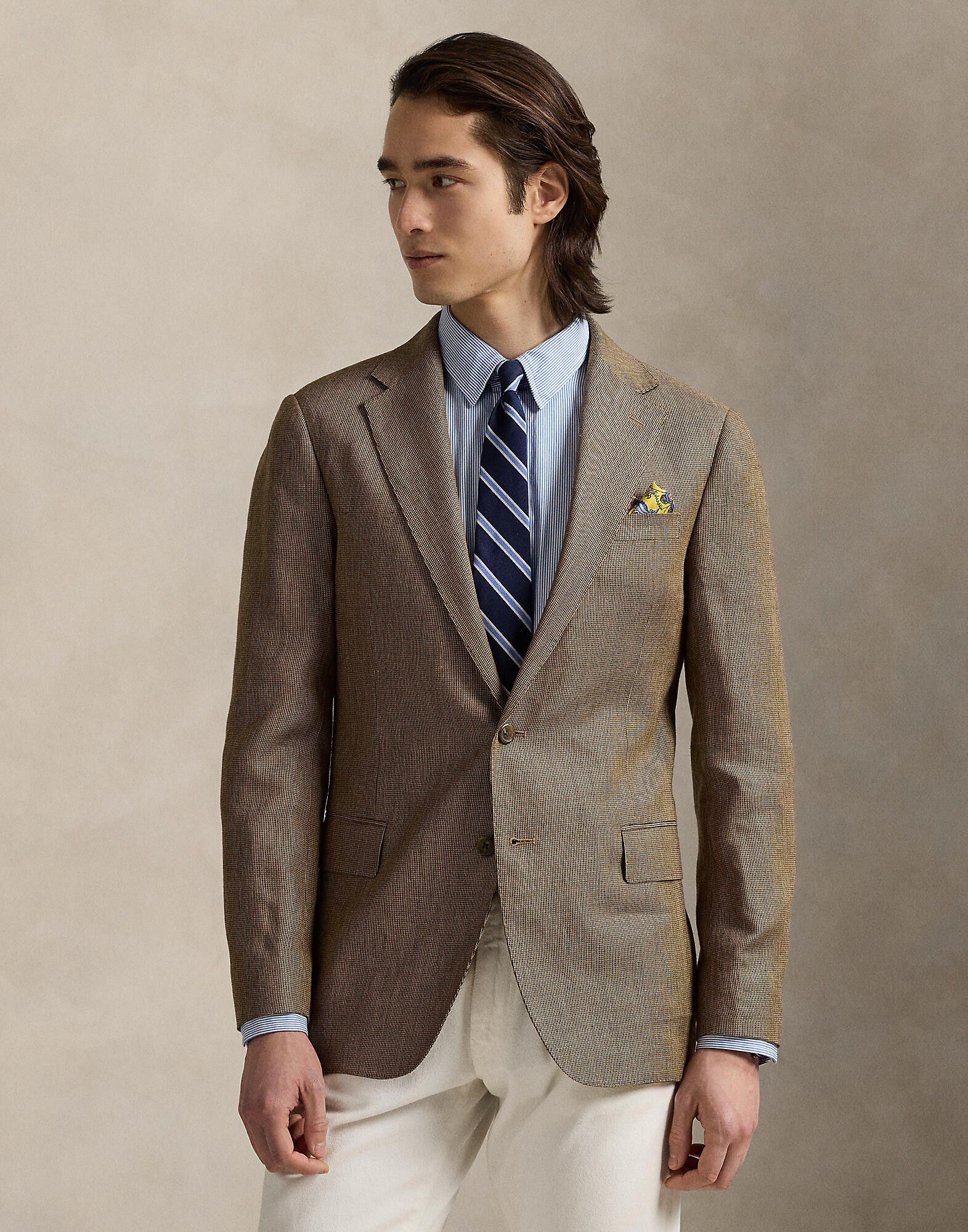 Polo Modern Linen-Blend Twill Sport Coat