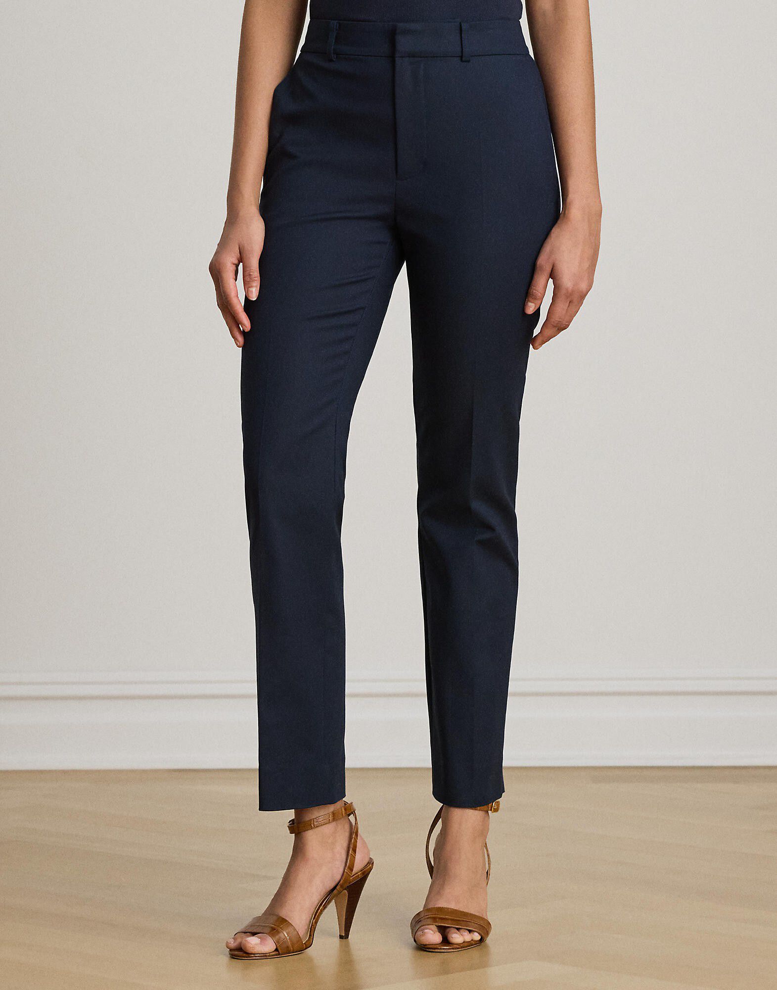 STRETCH DBL CTN-WVN-PANTS