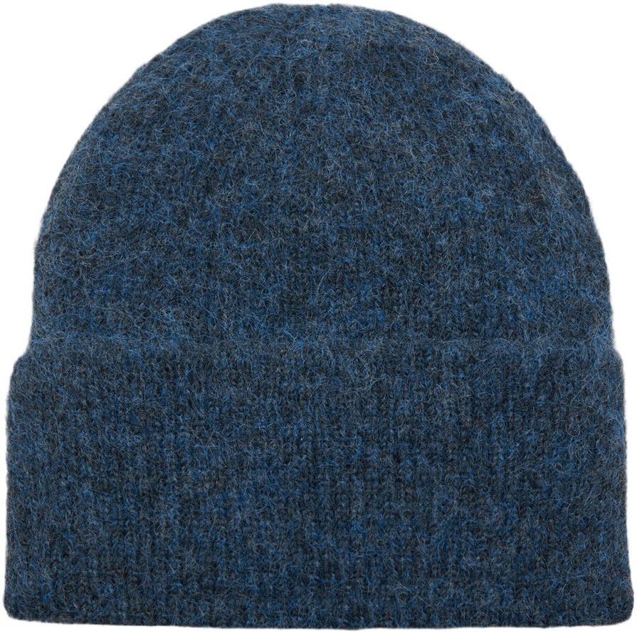 Rib-knit cap
