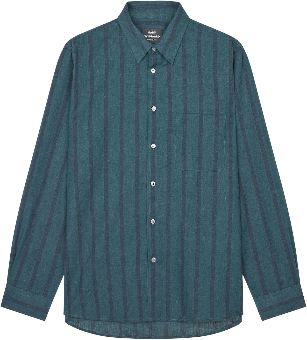 Cotton Linen Sune Stripe Shirt