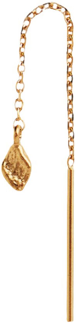 Tout Petit Dangling Ile De La Mour Ørering - Forgyldt