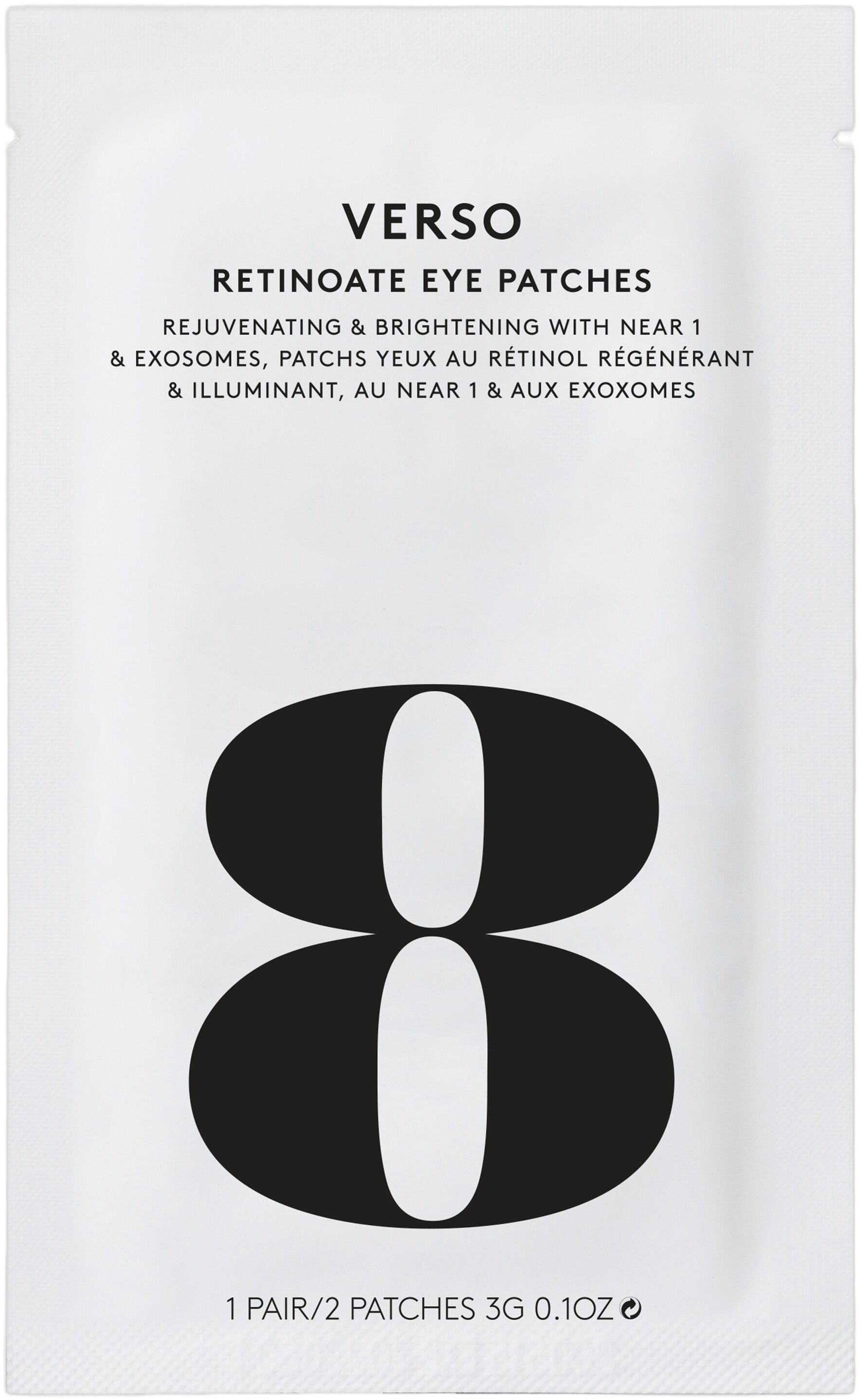 Verso N&deg;8 Retinoate Eye Patch 1 Pcs