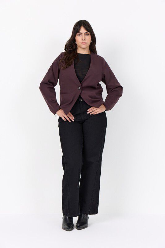 WA-KATIE 1 Blazer M&oslash;rk brun