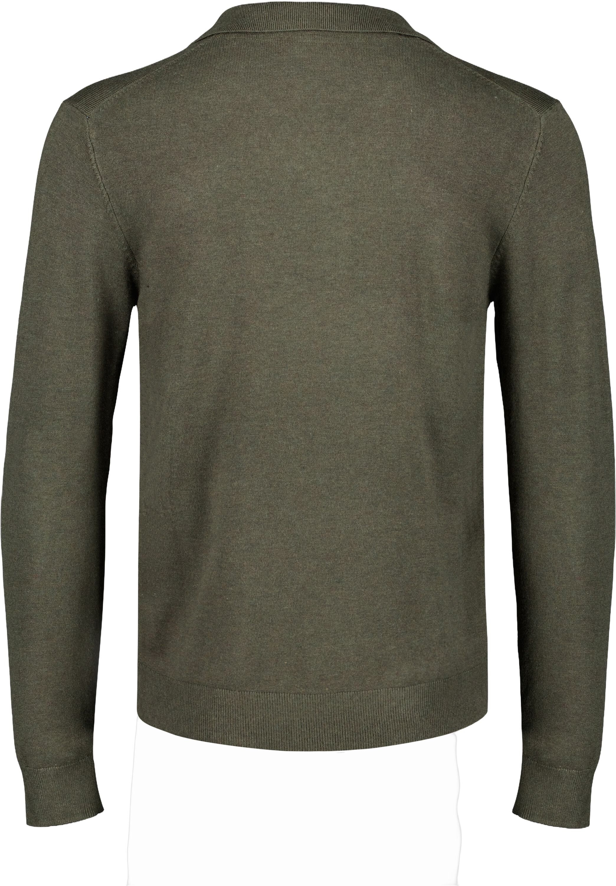 Ecovero L/S v-neck polo
