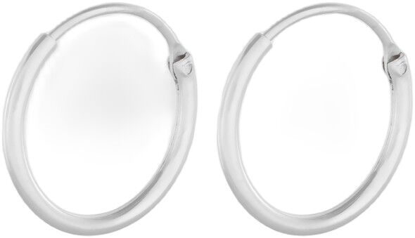 Tiny Plain Hoops 13mm