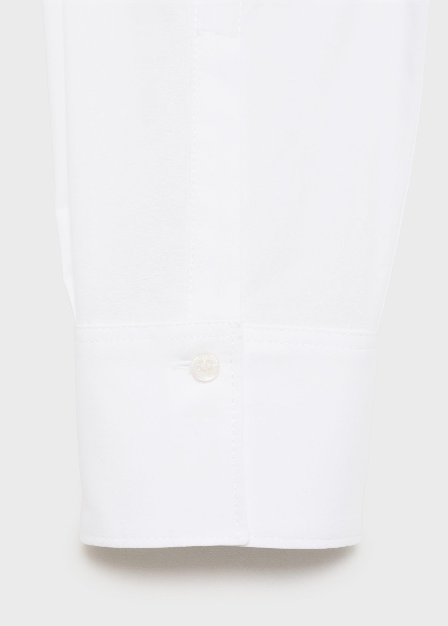 Regular cotton lyocell-blend shirt