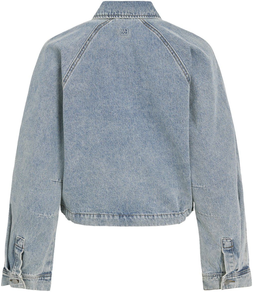 Routiana L/S Denim Bomber Jacket