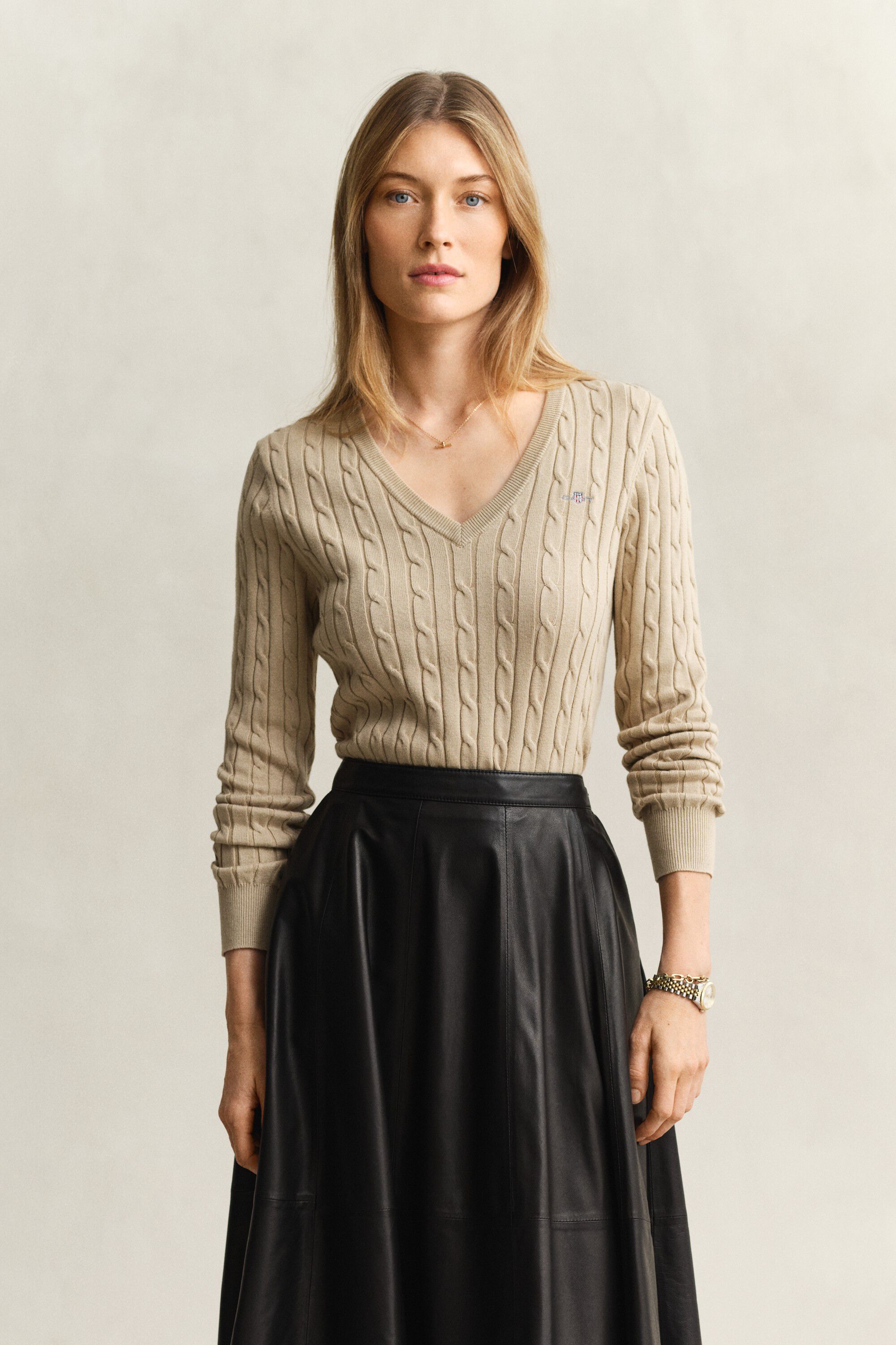 Classic Cable Knit Sweater