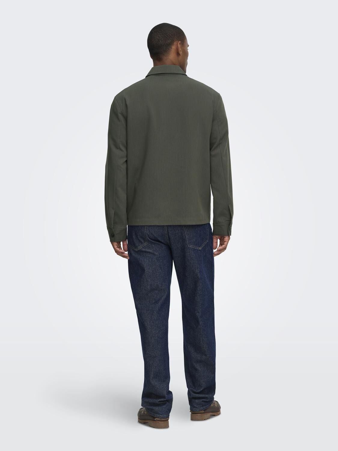 Onswill Reg 0292 Zip Overshirt Frml Noos