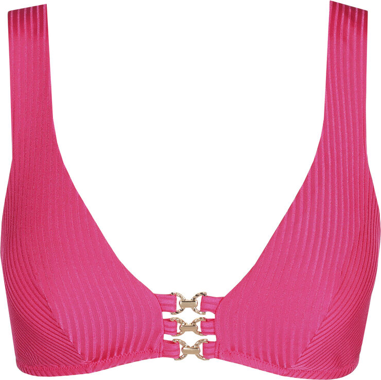 Emly trekantet bikinitop med vattering