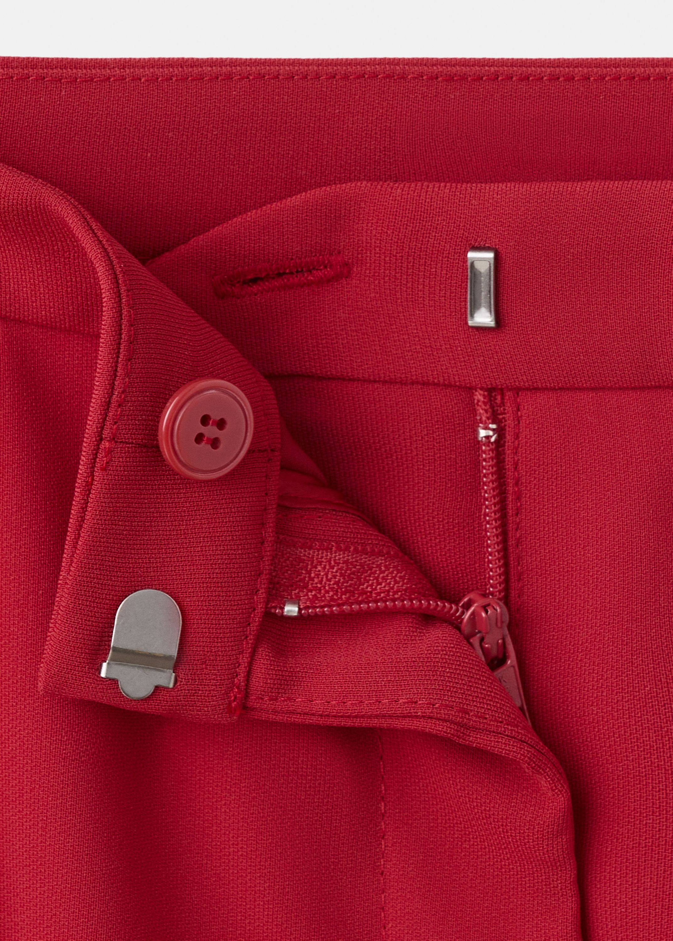 High-waist suits trousers
