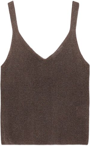 Lurex knitted top