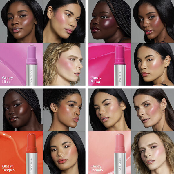 Color Fuse Longwear Glassy Lip + Cheek Balm Blush Stick - Krämrouge